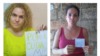 Combinación de fotografías de las hermanas María Cristina Garrido (izq.) y Angélica Garrido (der.)
