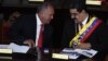Nicolás Maduro y Diosdado Cabello el 24 de enero de 2019.